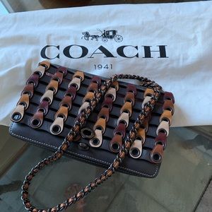 Coach Dinky 1941 leather crossbody shoulder bag